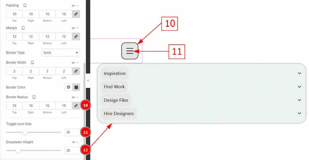Style Hamburger 03 - BdThemes