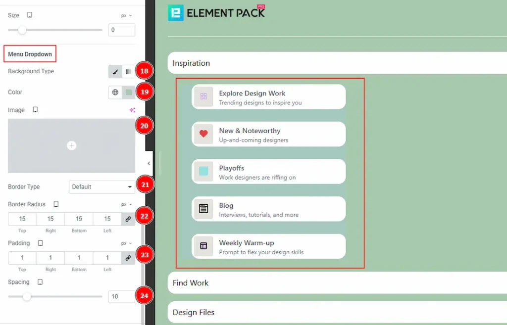 Style Offcanvas Menu Normal 05 - BdThemes