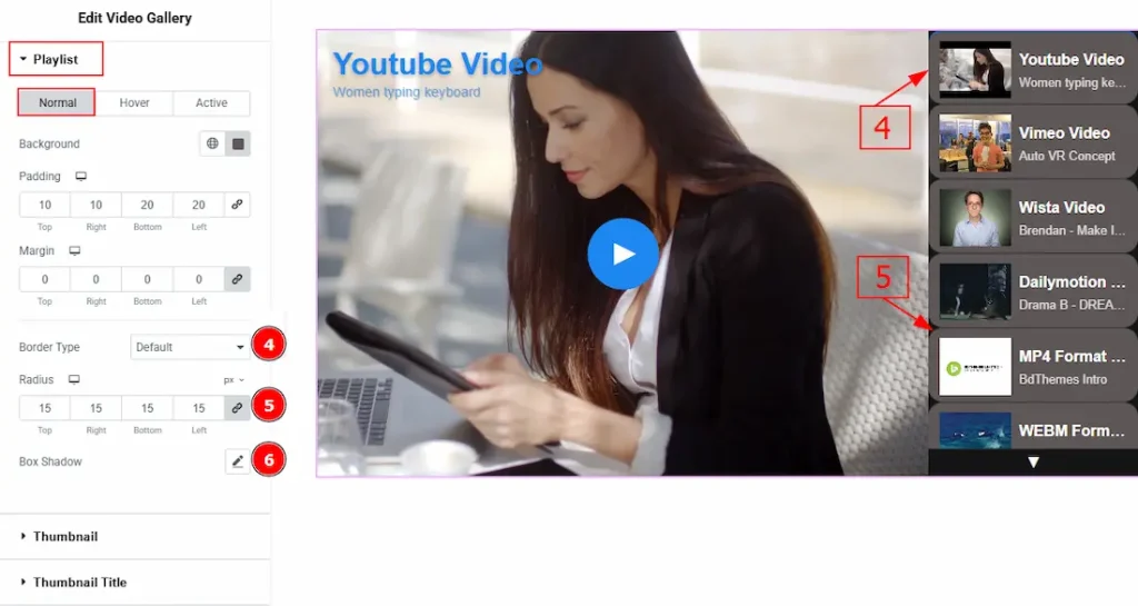 Style Playlist Normal 02 - BdThemes