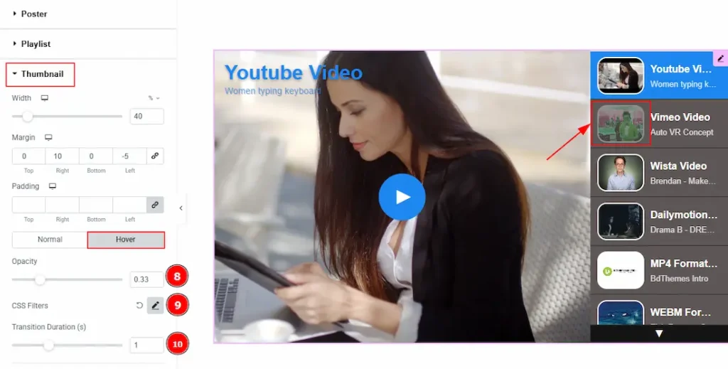 Style Thumbnail Hover - BdThemes