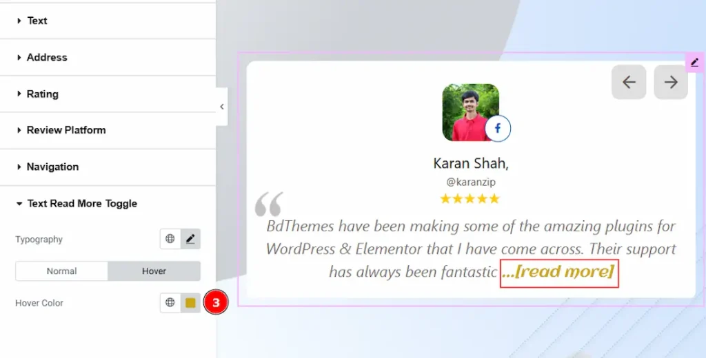 Text Read More Toggle 02 - BdThemes