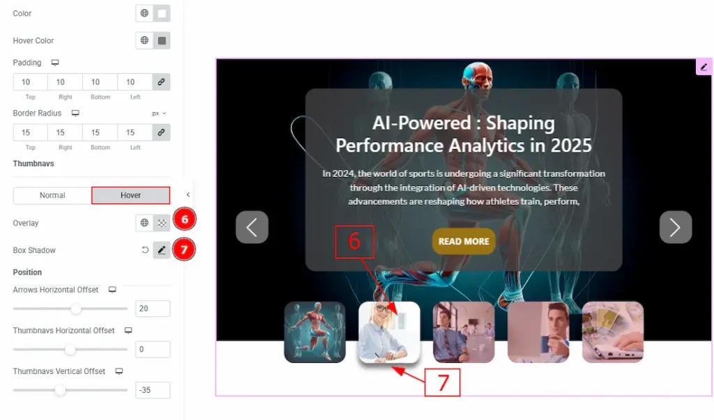 Thumbnavs Hover - BdThemes