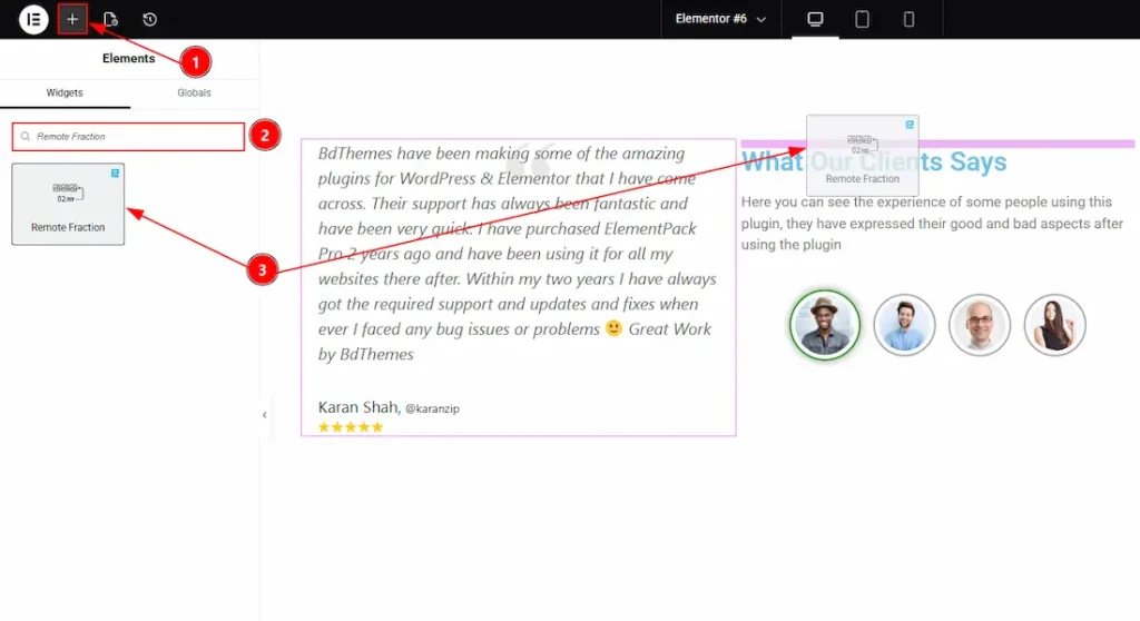 Widget insert2 - BdThemes