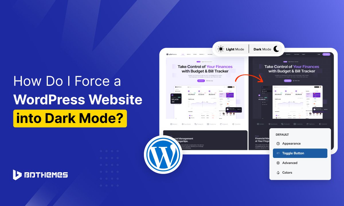 How Do I Force a WordPress Website into Dark Mode?