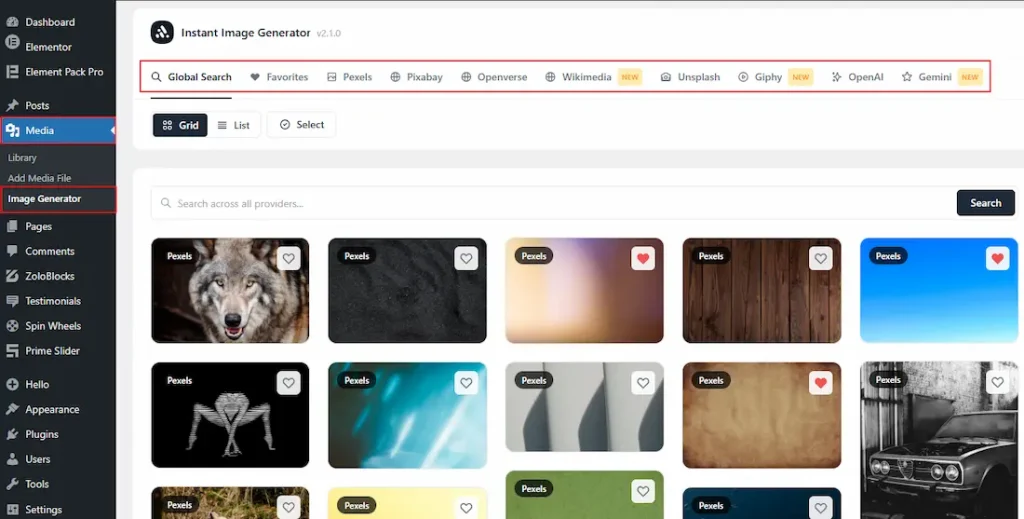Image Generator (Media)