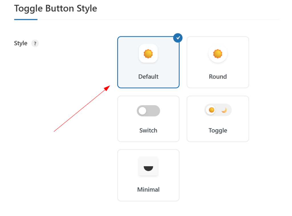 Select a Toggle Button Design That Matches Your Brand