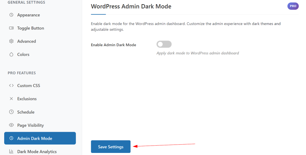 Save Settings and Go Live