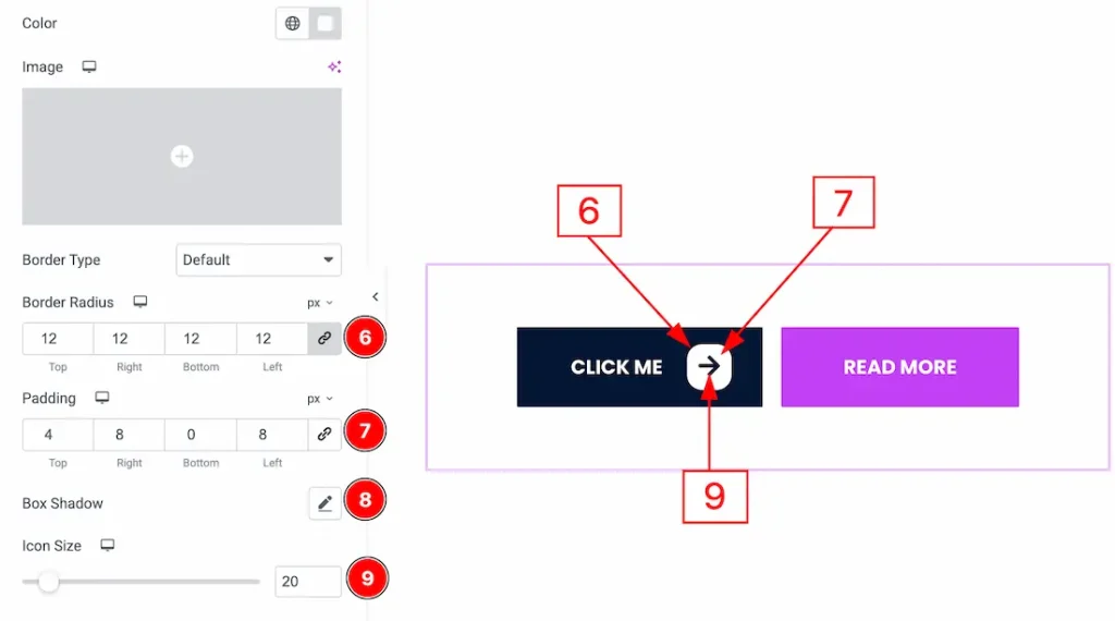 Button A Icon Normal 02 - BdThemes