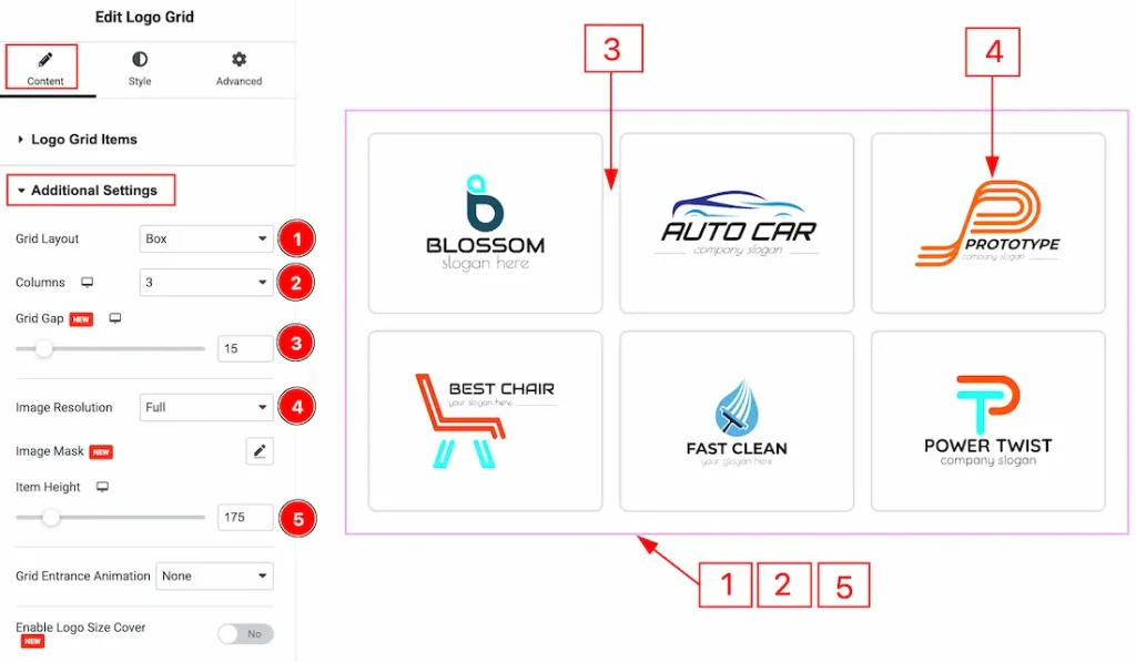 Additional Settings Section