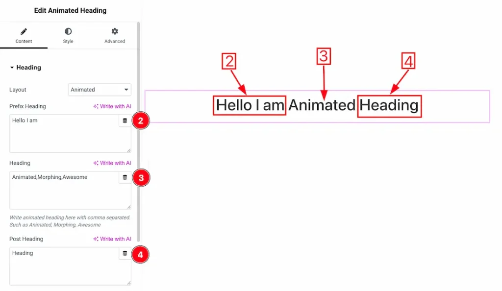 Heading Layout2 - BdThemes