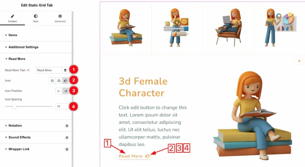 Read More section