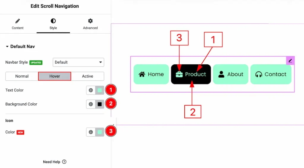 S Deafult Nav Hover - BdThemes