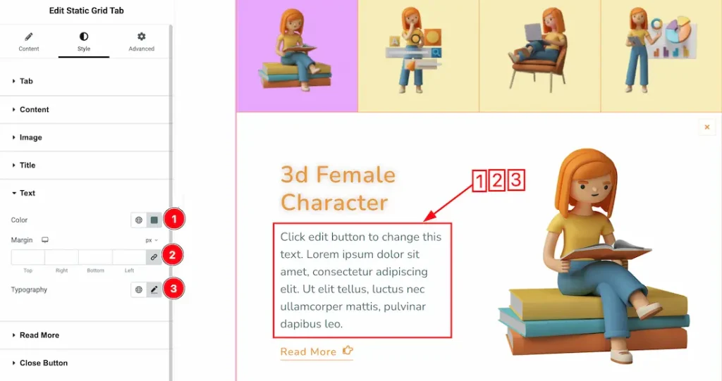 Text Section