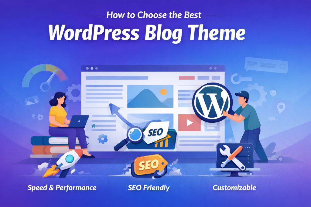 how to choose wordpress blog themes