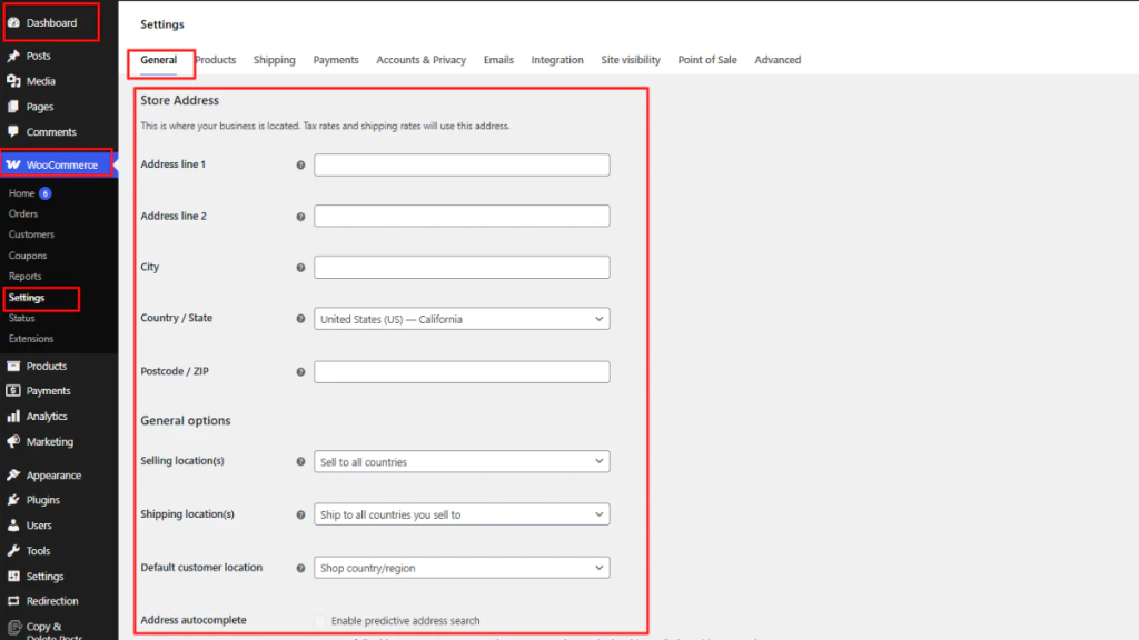 WooCommerce Setup Wizard
