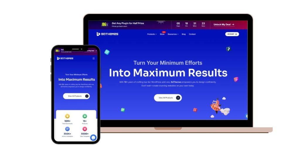 BdThemes: Use Professional Addons & Resources