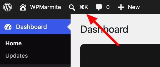 WordPress dashboard interface screenshot