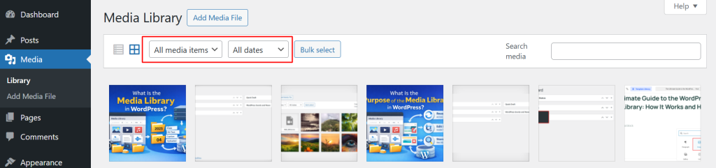 searching and filtering
