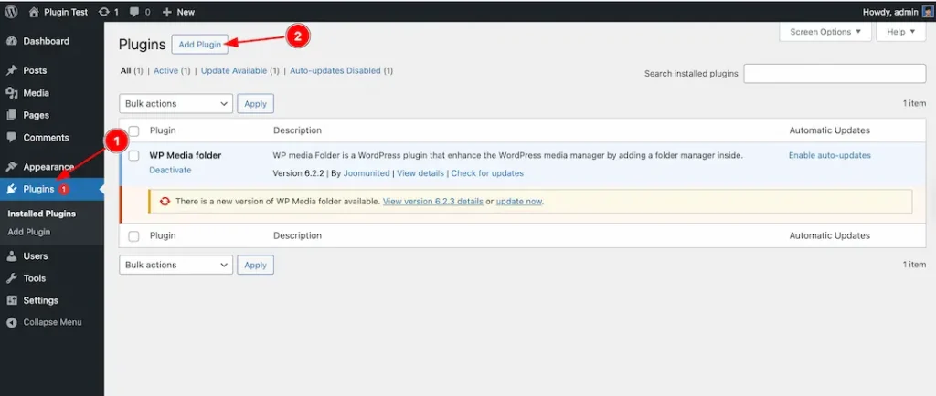 Install and activate the Sigma Media Manager plugin