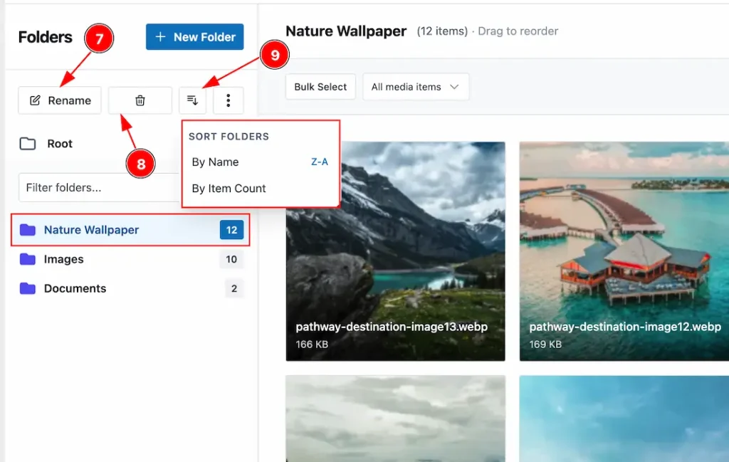 Adding Customizing the document library 03 - BdThemes