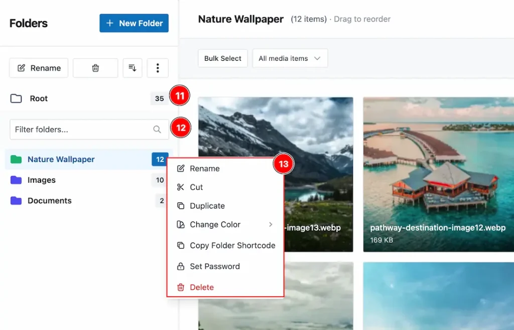 Adding Customizing the document library 05 - BdThemes
