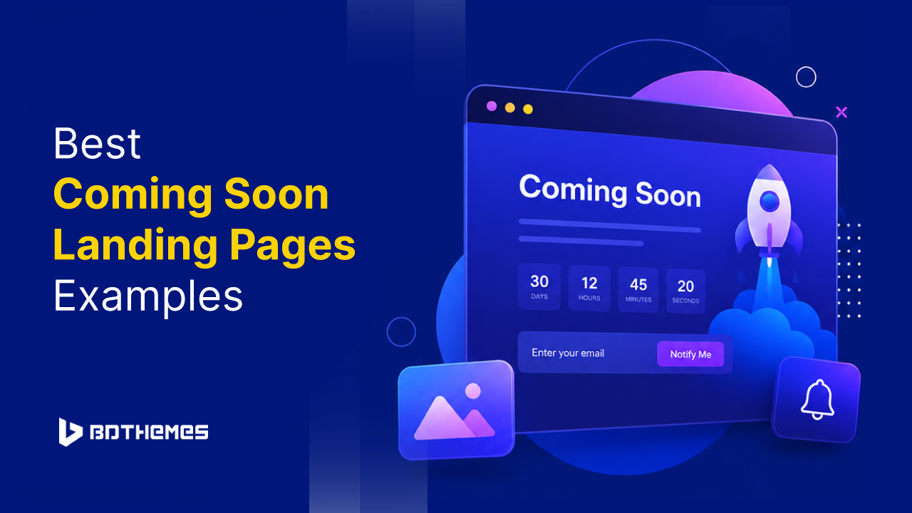 Best coming soon landing page examples