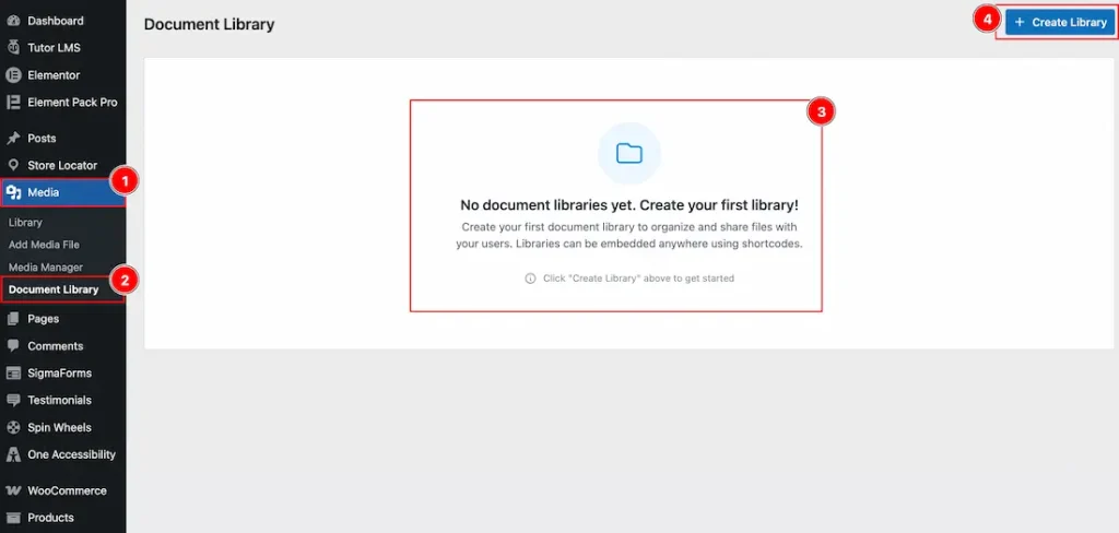 Creating The Document Library