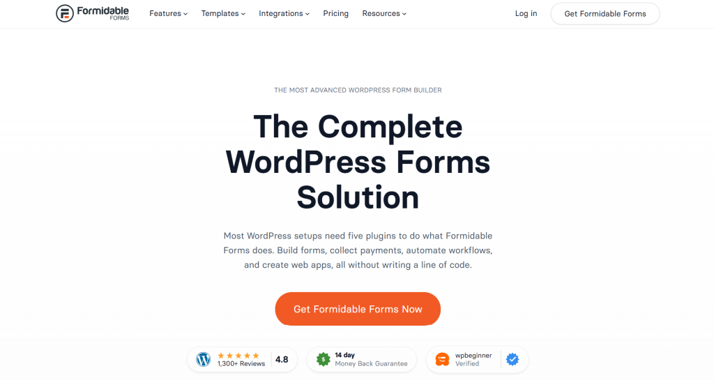 Formidable Forms - Best Alternatives to Jotform for Smarter Online Forms