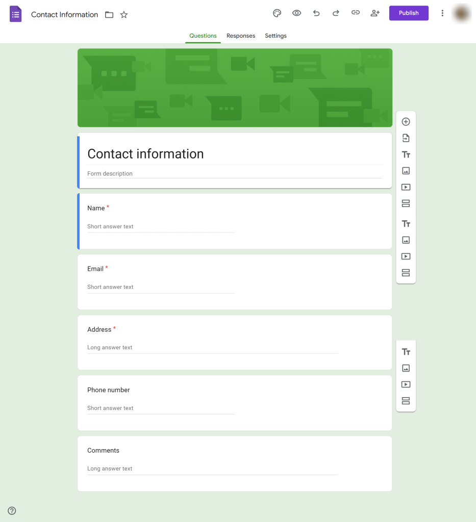 Google Forms - Best Alternatives to Jotform for Smarter Online Forms