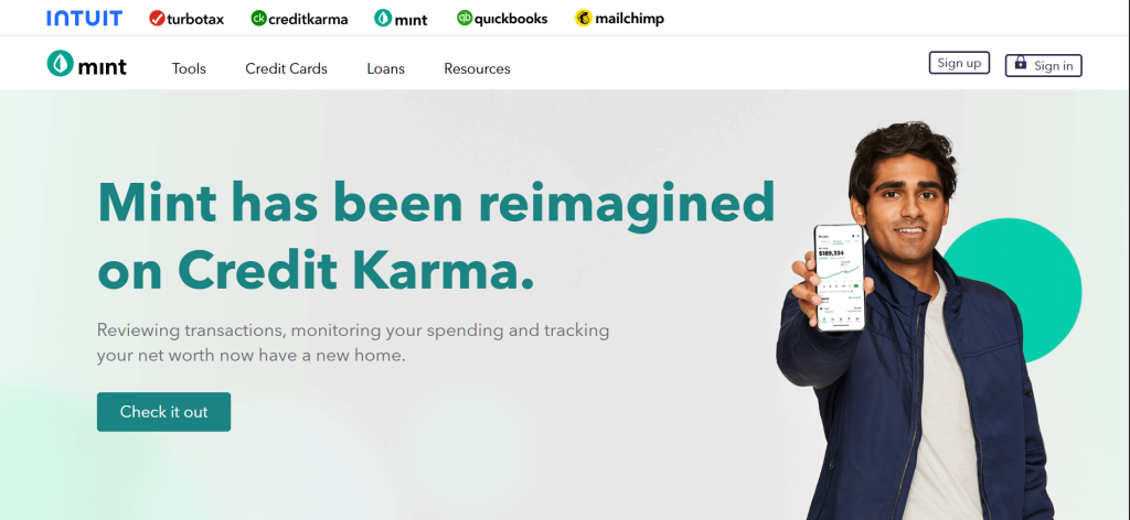 Mint - best coming soon landing pages