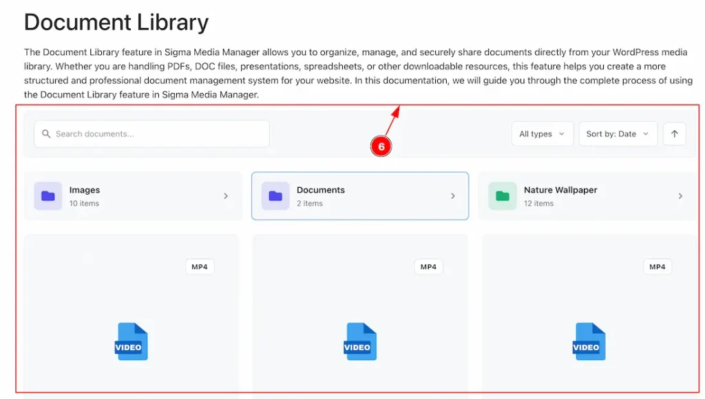Showcasing the Document Library 05 - BdThemes