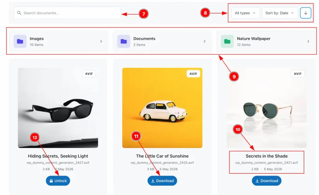Showcasing the Document Library 06 - BdThemes