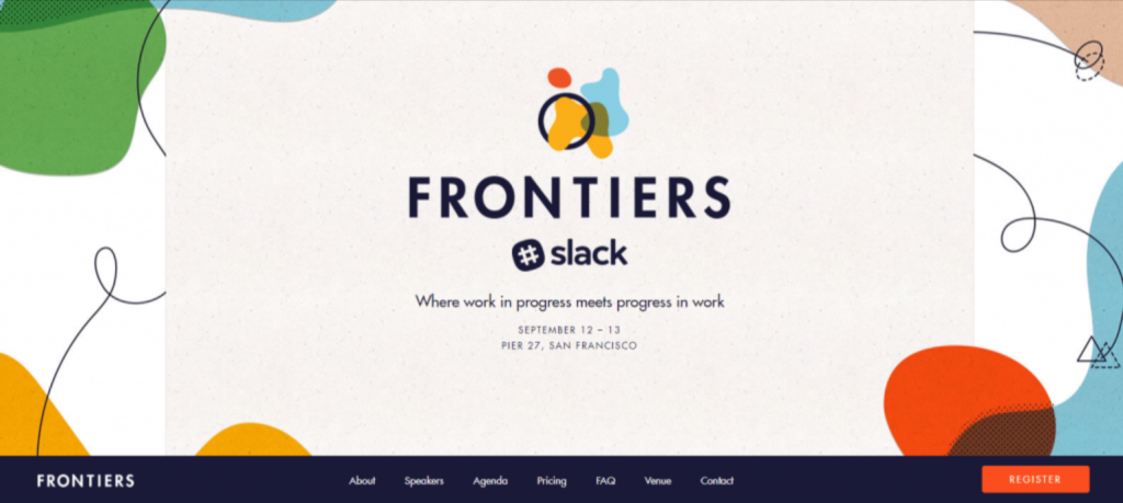 Slack - best coming soon landing pages