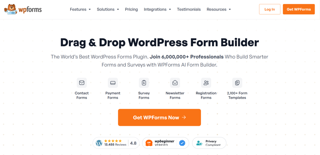 WPForms - Best Alternatives to Jotform for Smarter Online Forms