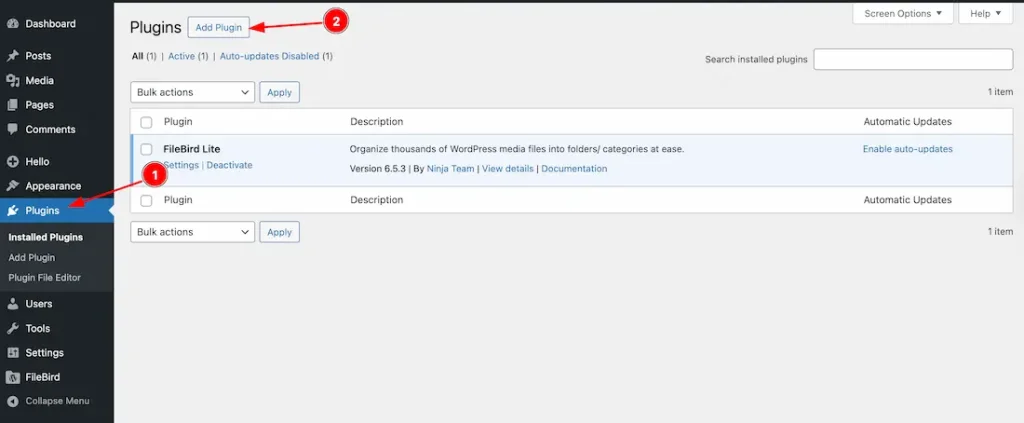 Install and activate the Sigma Media Manager plugin
