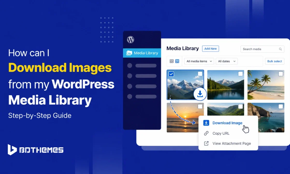 How Can I Download Images from My WordPress Media Library