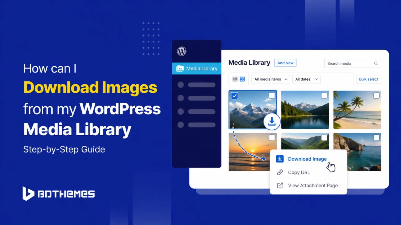 How Can I Download Images from My WordPress Media Library