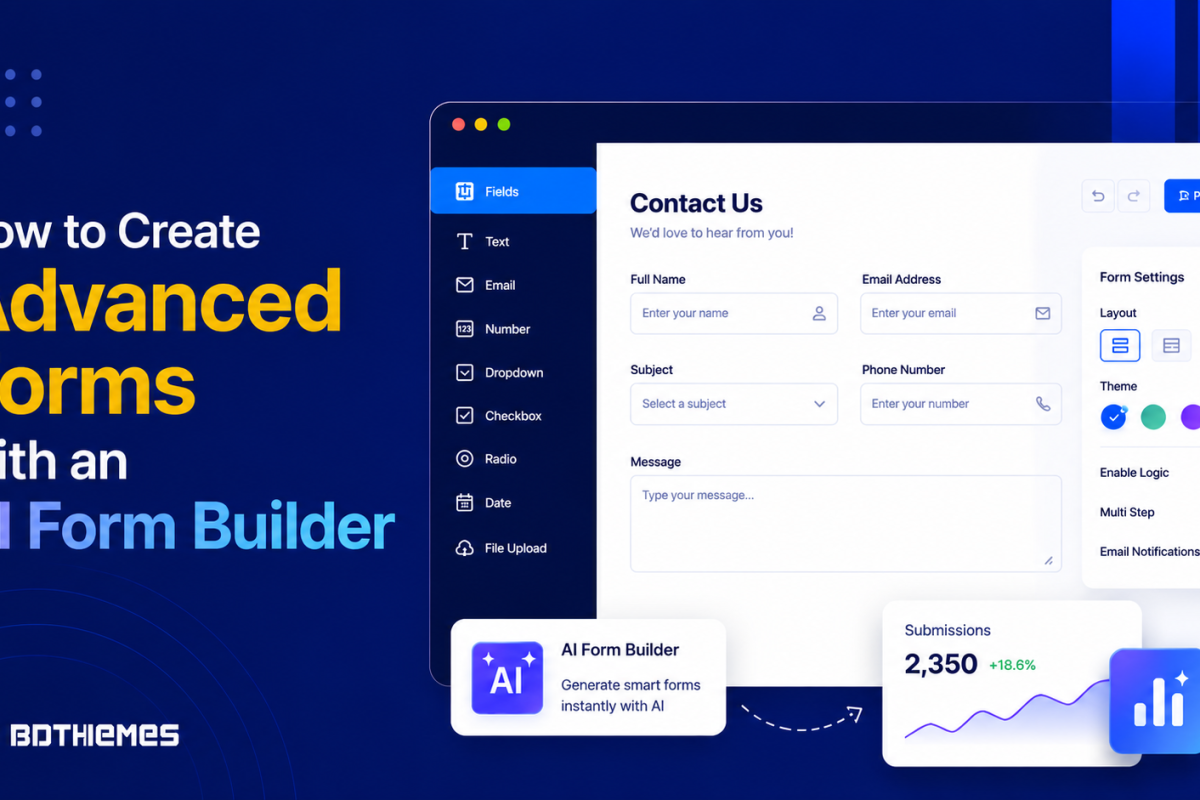 How to Create a Highly Advanced Form Using an AI Form Builder