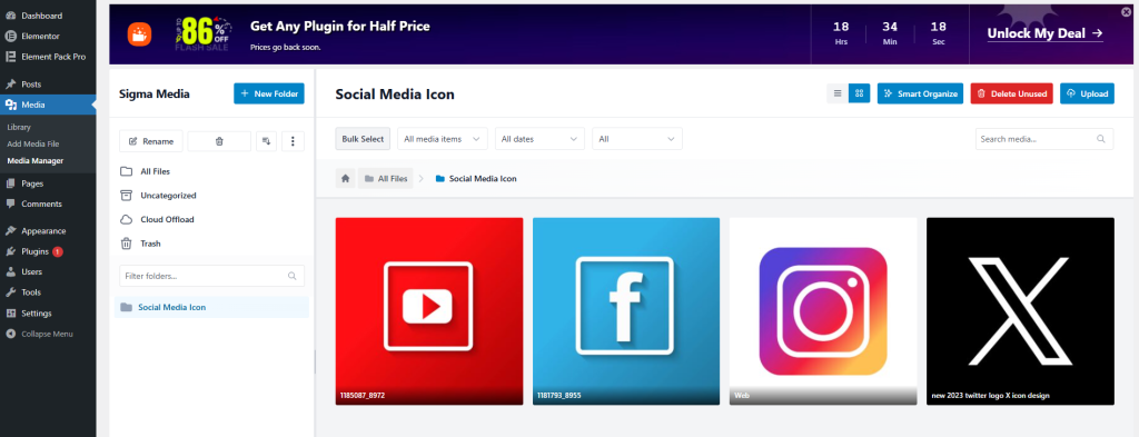 social icons
