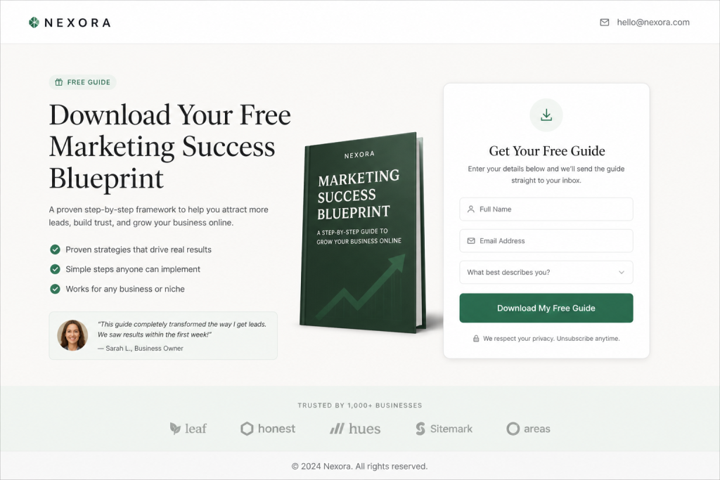 The High-Conversion Lead Magnet (With Opt-in Form)
