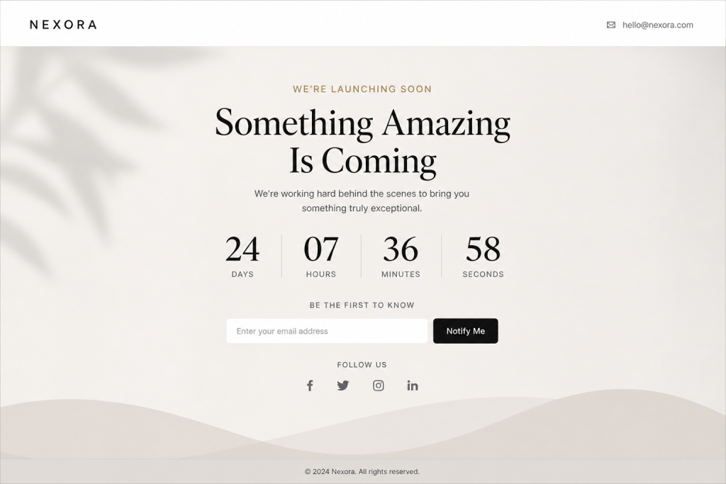 The Countdown Specialist (Focus on Launch Date)