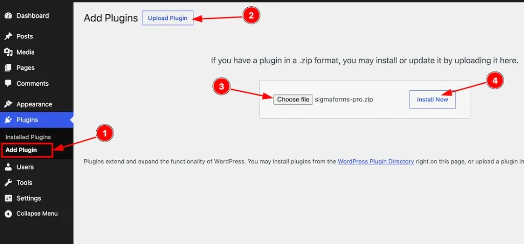 How to install and activate the plugin
