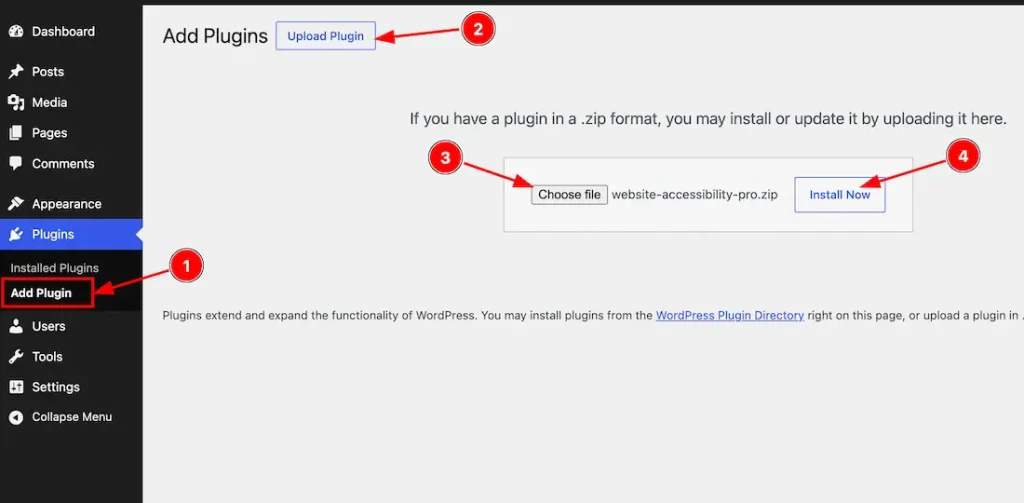 How to install and activate the plugin