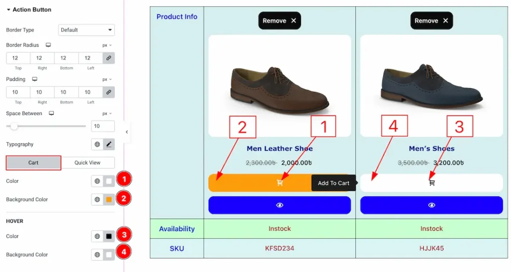 Action Button Cart 1 - BdThemes