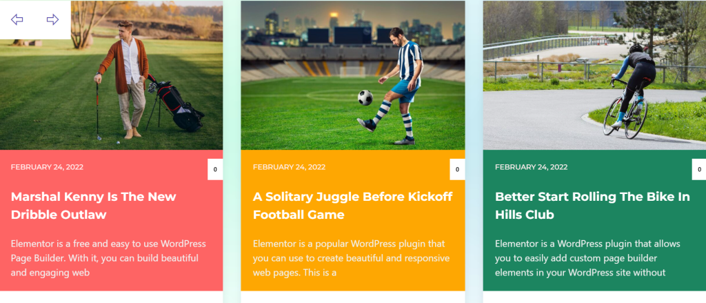 Pixina Carousel - Attractive Carousel Post Example