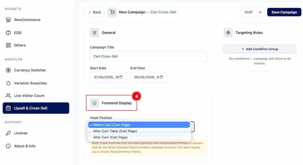 Setting Up the Cart Cross Sell Feature 02 - BdThemes