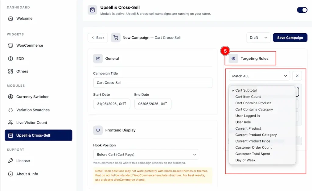 Setting Up the Cart Cross Sell Feature 03 - BdThemes