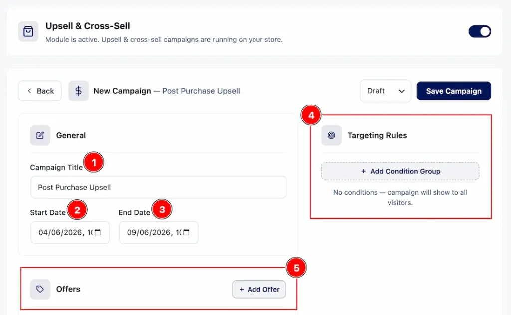 Setting Up the Post Purchase Upsell Feature