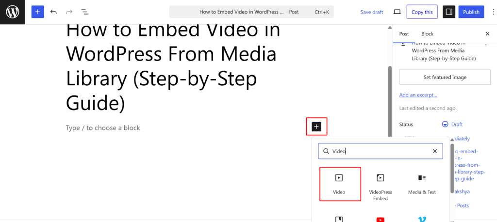 Video