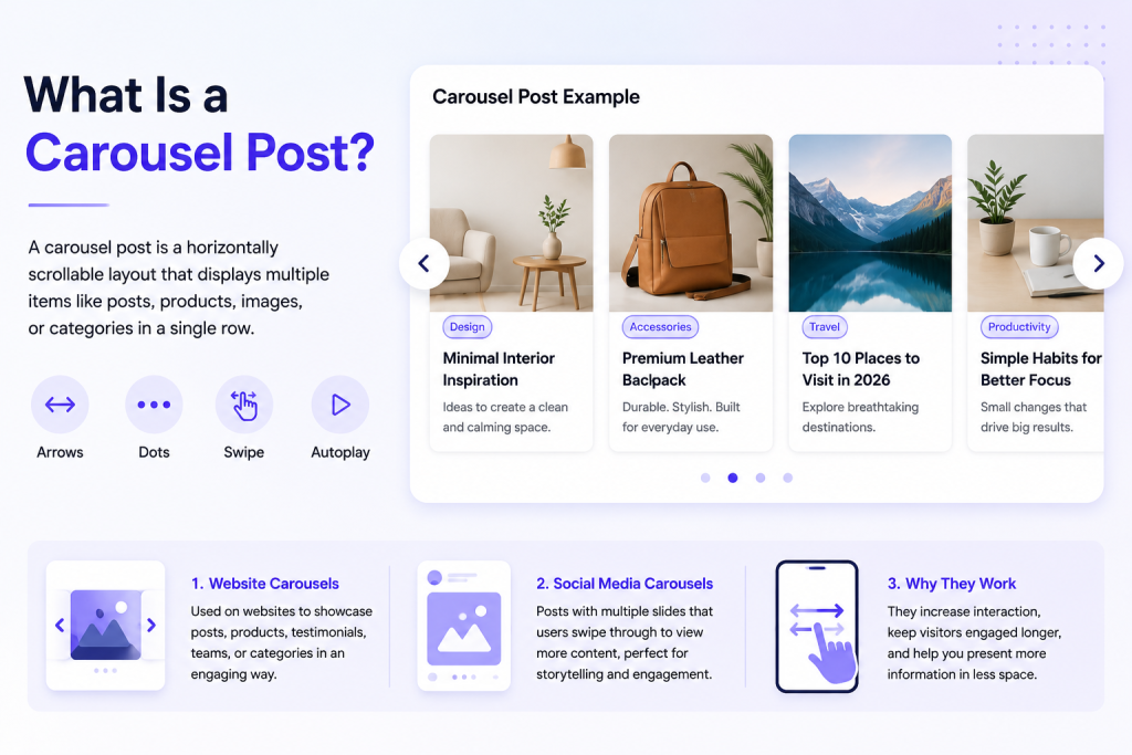What is a Carousel Post